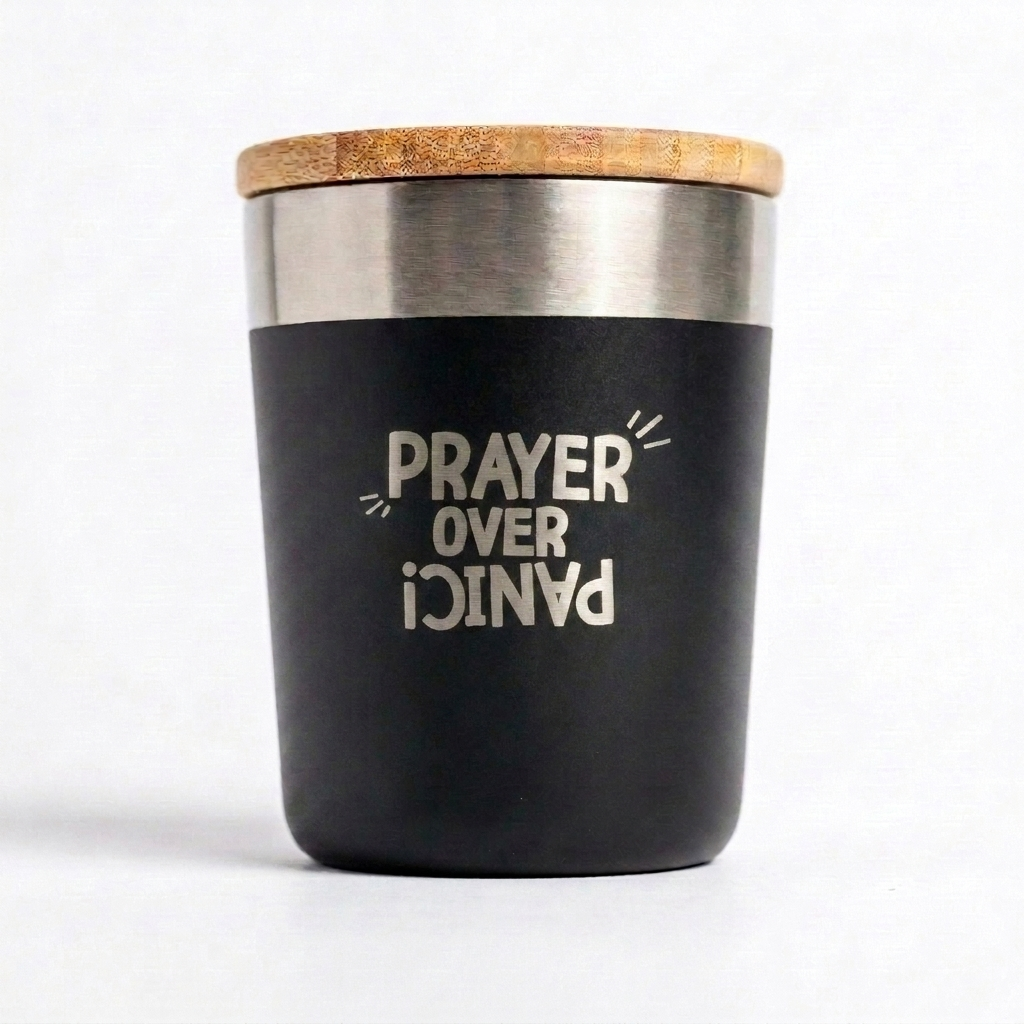 PRAYER OVER PANIC – Thermobecher