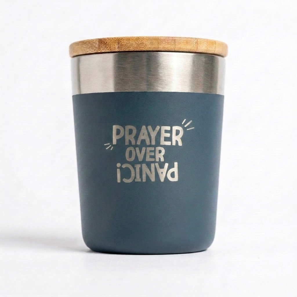 PRAYER OVER PANIC – Thermobecher