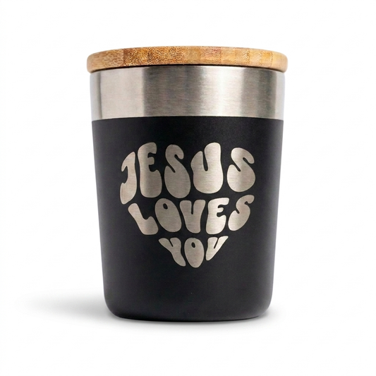 JESUS LOVES YOU – Thermobecher
