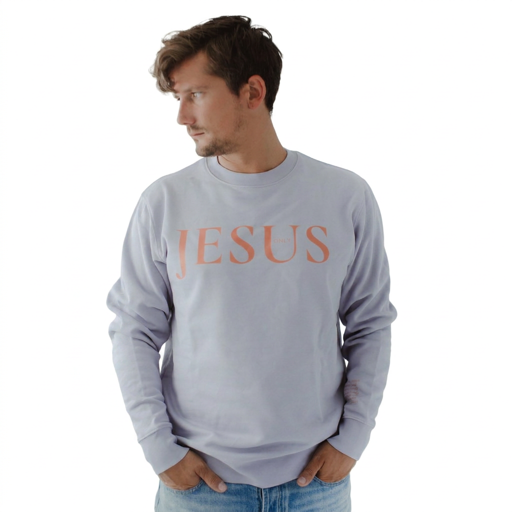 Only Jesus - Sweater LAVENDEL