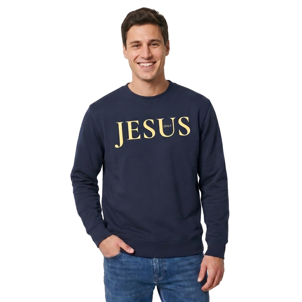 Only Jesus - Sweater FRENCH NAVY