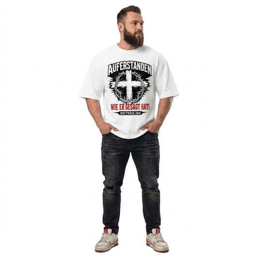 AUFERSTANDEN WEISS - Oversized Shirt