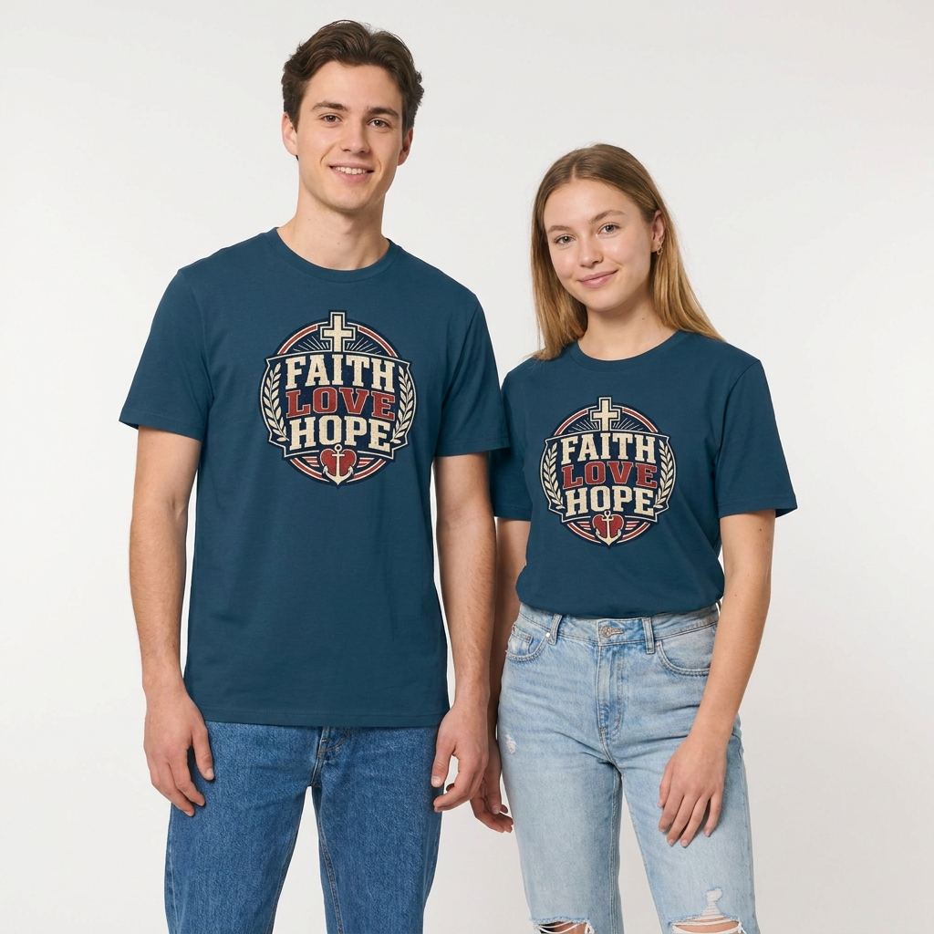 FAITH LOVE HOPE – Regular Shirt