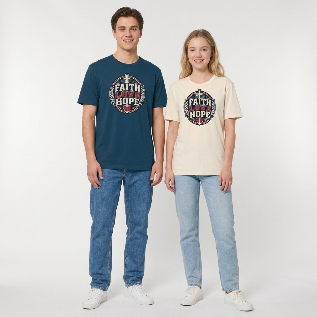 FAITH LOVE HOPE – Regular Shirt