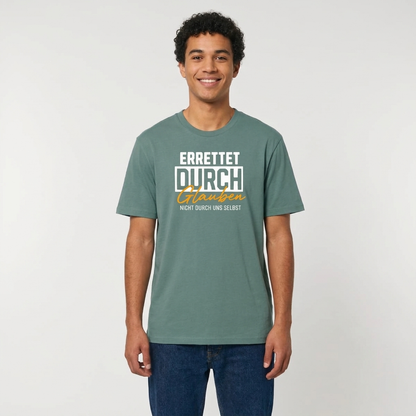 ERRETTET DURCH GLAUBEN – Regular Shirt