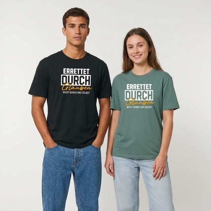 ERRETTET DURCH GLAUBEN – Regular Shirt