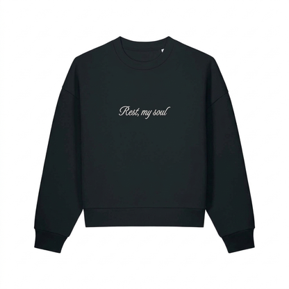 REST, MY SOUL - Oversized boxy Sweater