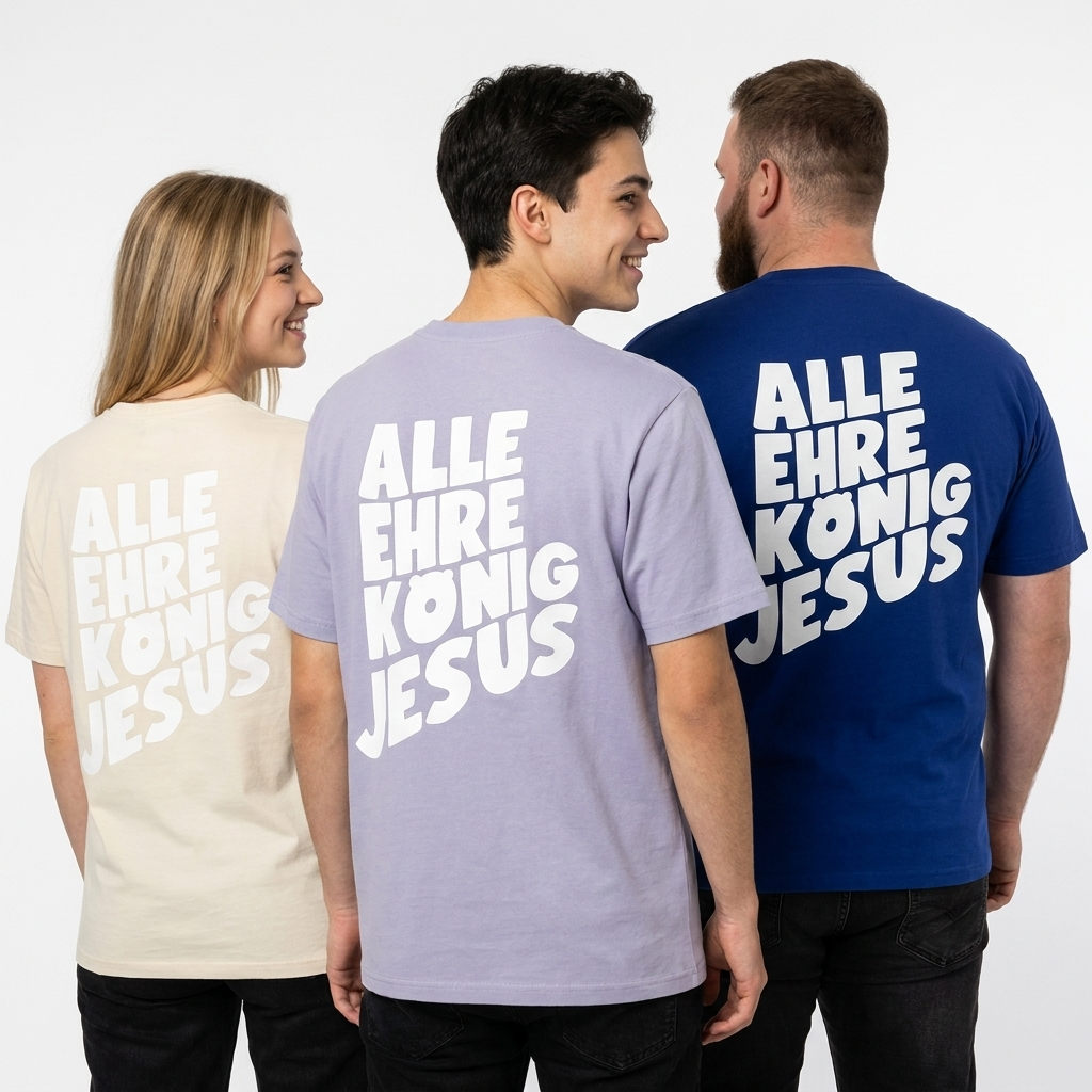 ALLE EHRE KÖNIG JESUS – Regular Shirt