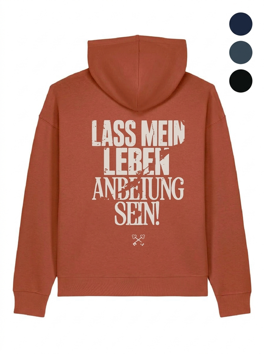 ANBETUNG HELLER PRINT - Hoodie Regular