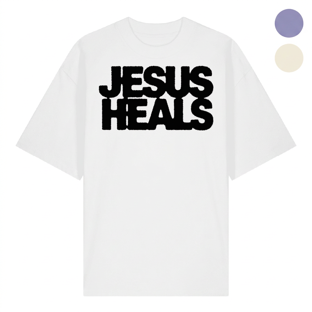JESUS HEALS - Oversized Shirt